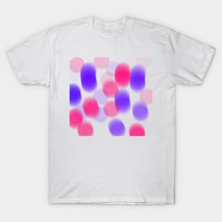 Colorful watercolor abstract circle art T-Shirt